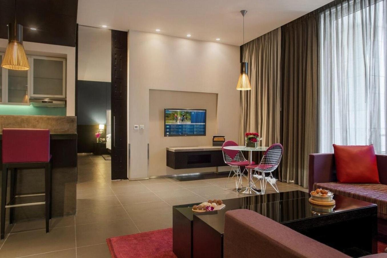 The Abdali Boulevard Hotel Ammán Exteriér fotografie A suite at the hotel